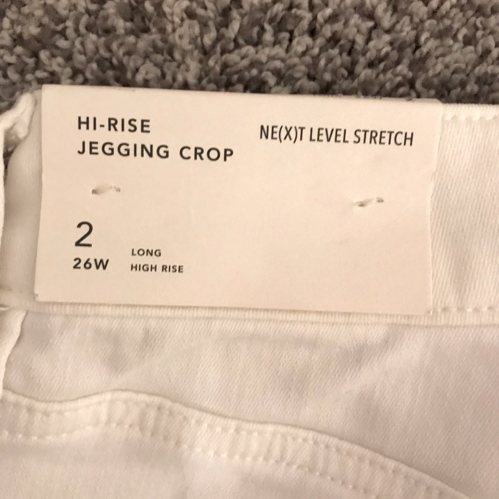 White jeans